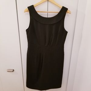 RW&Co | Black Boat Neck Silver Dress Sleeveless
